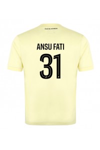 AS Monaco Ansu Fati #31 Jalkapallovaatteet Kolmaspaita 2025-26 Lyhythihainen